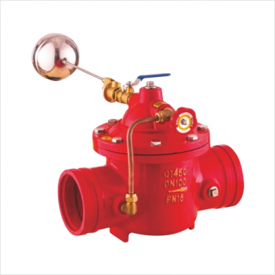 100X-16溝槽遙控浮球閥